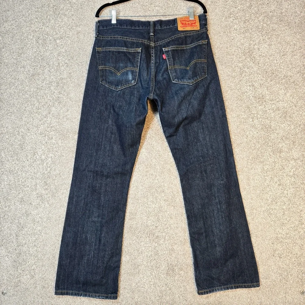 Levi's 527 Jeans Mens 34x30 slim Bootcut 100% cotton